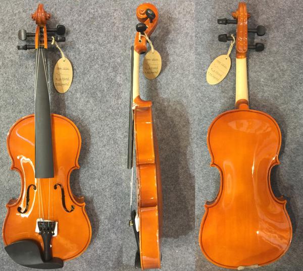 Violino 4/4 Acústico Completo com Arco, Estojo, Breu e Cavalete - Vinik