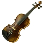 Violino 4/4 Semi Profissional Vignoli VIG F44 Envelhecido Fosco Com Estojo