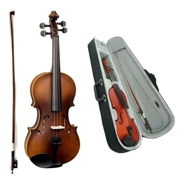 Violino 4/4 Tampo em Sprece Vogga Von144n com Case