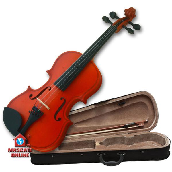 Violino 3/4 Completo Acoustic Estudante com Estojo Case Luxo Arco Breu