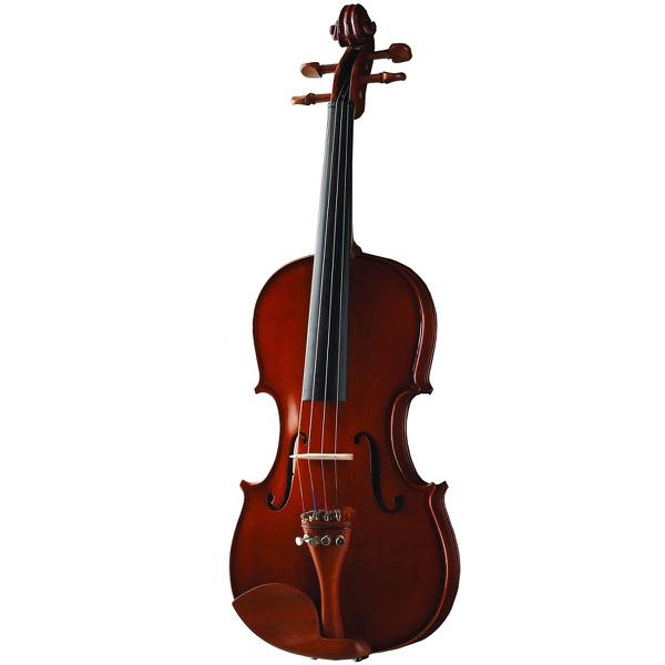 Violino 3/4 MICHAEL - VNM36 Maple Flame Series + Brinde Espaleira e 2 Arcos de Crina Animal