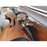 Violino Barth Violin 4/4 Profissional - Solid Wood + Estojo Super Luxo + Arco Octogonal + Espaleira