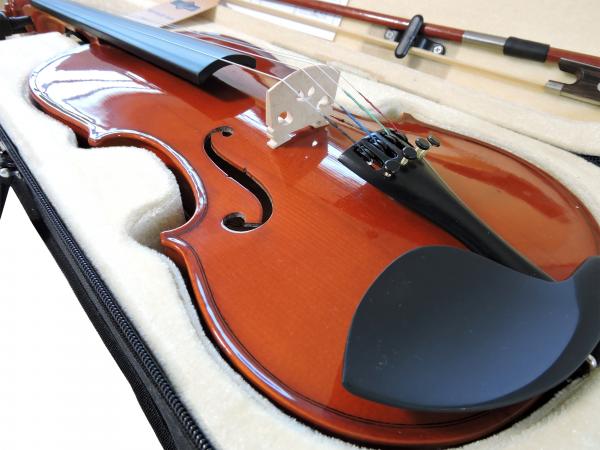 Violino Barth Violin 4/4 Tampo Solido + Estojo + Arco + Breu - Completo!
