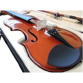 Violino Barth Violin 4/4 Tampo Solido + Estojo Cr+ Arco + Breu - Completo!