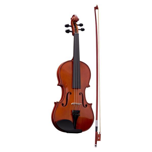 Violino Clássico Harmonics Va12 1/2 Natural com Estojo