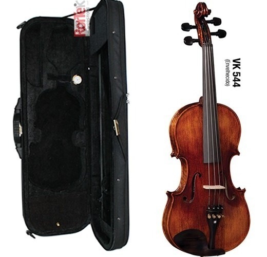 Violino Clássico Profissional 4/4 Envelhecido Maciço Vk544 - Constelação1