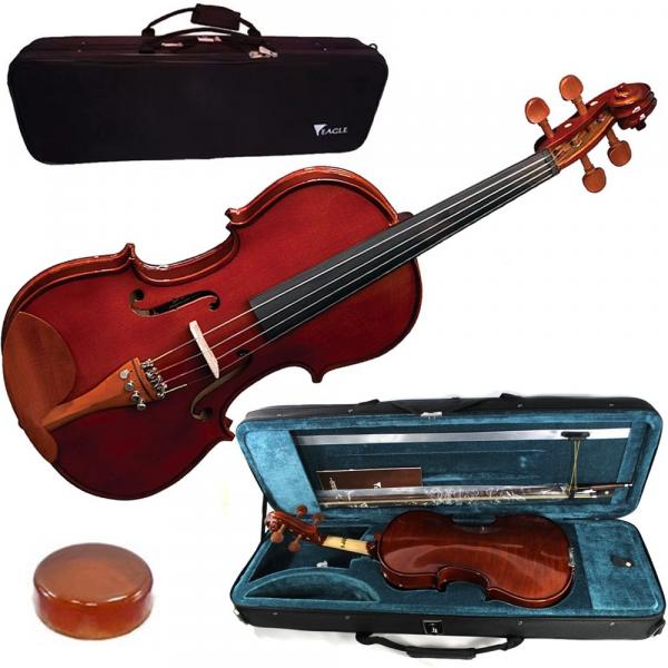 Violino Eagle 4/4 com Breu + Case Luxo Ve441