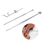 Violino Luthier Tools Kit Set pós calibre Medidor & Retriever Clip & Setter Latão