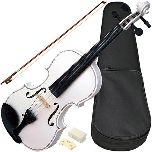 Violino Sverve 20001 Ronsani 4/4 Branco Basswood 4 Microafinadores Quexeira Died Maple - Giannini