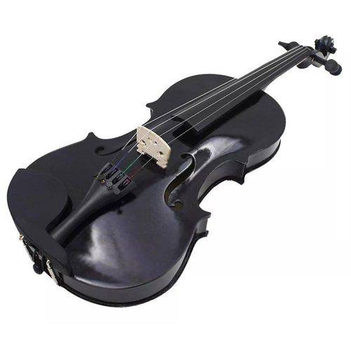 Violino Sverve Preto C/Estojo Arco e Breu 4/4