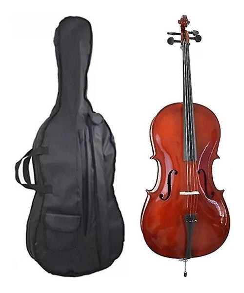 Violoncelo Cello 4/4 Profissional C/ Case Tampo Maciço - Vivace