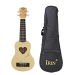 IRIN 17 polegadas 12 fricções Ukulele Mini guitarra havaiana Instrumentos musicais para Iniciantes Partido Unisex Crianças