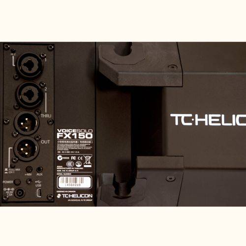 Voicesolo Fx150 - Processador de Voz - Tc Helicon