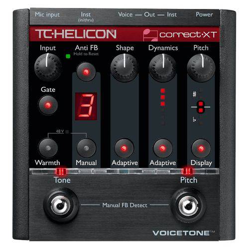 Voicetone Correct Xt Corretor Auto-cromatico de Voz - Tc Helicon
