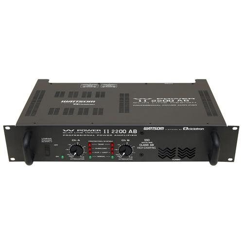 W Power Slim Line Design II Amplificador - 2200AB - Ciclotron