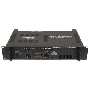 W Power Slim Line Design II Amplificador - 2200AB