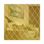 Wall House Decoração Diamond Triângulos Wall Art Acrílico Espelho Etiqueta Diy 3D