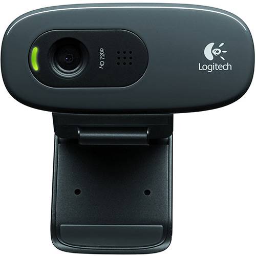 Webcam Gamer C270 HD Preto - Logitech