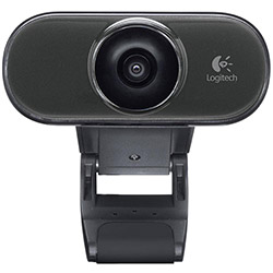 Webcam Logitech C210 1.3MP Preto