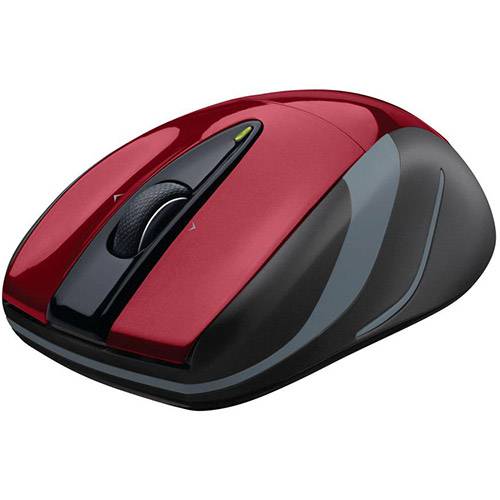 Tamanhos, Medidas e Dimensões do produto Wireless Mouse M525 Logitech Vermelho