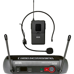 X 888 H - Microfone Sem Fio Headset UHF X888H CSR