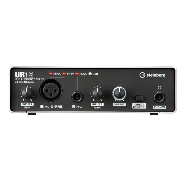 Yamaha - Interface de Audio 2x2 USB 2.0 Steinberg UR12