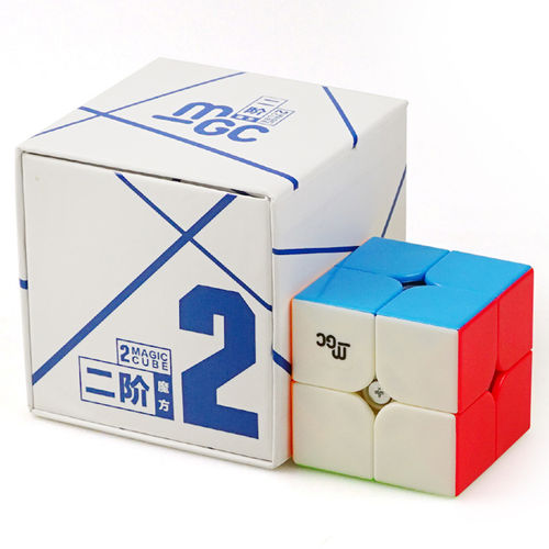 YJ MGC 2x2 Cube velocidade Magnetic Professional puzzle do cubo Brinquedos Educativos