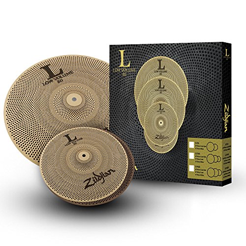 Zildjian Low Volume Lv38 Kit de Pratos 13hh + 18crashride