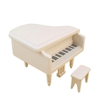 Ficha técnica e caractérísticas do produto 01:12 madeira Miniature Toy Piano de cauda Modelagem para Doll House cor aleatória