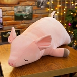 Ficha técnica e caractérísticas do produto 30CM rosa dos desenhos animados para baixo Cotton Plush Pig Toy Throw Pillow