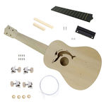 Ficha técnica e caractérísticas do produto 21 Inch Ukulele Diy Kit Set Basswood Havaí Guitarra Iniciante Instrumentos Musicais Para Handwork Campanha Pintura Pais-criança (forma Dolphin)