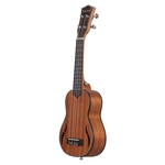 Ficha técnica e caractérísticas do produto LOS 21 polegadas UK2160 Ukulele de madeira de mogno guitarra acústica Uquelele mogno Escala pescoço Hawaii guitarra corda 4