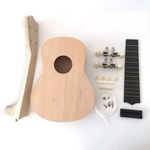Ficha técnica e caractérísticas do produto 21 polegadas Ukulele Kit DIY Havaí Guitarra trabalhos manuais em madeira Pintura Música Brinquedos