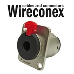 Ficha técnica e caractérísticas do produto 10 Conectores P10 Fêmea De Painel Wireconex wc195