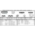 Ficha técnica e caractérísticas do produto 10311pak Kit Retificação Santa Cruz Com Cabeçote Corsa / Tigra / Astra 1.4 (x14xe) 16val / 1.6 (dohc) 16 Val