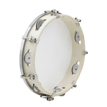 Ficha técnica e caractérísticas do produto 10in Tambourine Capoeira tambor instrumento de música de madeira