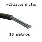 Ficha técnica e caractérísticas do produto 15 Mts Multicabo 6 Vias X 24 Awg Datalink Esp E Numerado