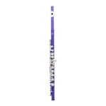 Ficha técnica e caractérísticas do produto 16-Hole concerto da flauta Set C instrumento de sopros Key com luvas Mini acolchoado Caso chave de fenda flute