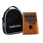 Ficha técnica e caractérísticas do produto 17 Chaves Kalimba Mbira Calimba Africano Thumb Piano Dedo Percussion