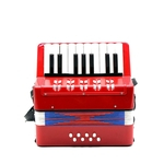 Ficha técnica e caractérísticas do produto 17-Key Instrumento Musical 8 Baixo Mini pequeno acordeão Educacional Rhythm Toy Band para Crianças Crianças
