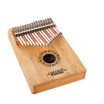 Ficha técnica e caractérísticas do produto 17 chave de madeira polegar piano Kalimba B música instrumento brinquedo presente