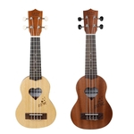 Ficha técnica e caractérísticas do produto 17inch Ukulele Mini Guitarra Sapele Spruce Instrumento + Sacos de algodão para Ukelele Loveres Musical Instruments Set