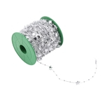 Ficha técnica e caractérísticas do produto 1roll Bead Thread Stretch Plastic Pearl String Cord for Jewelry Making Decor