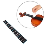 Ficha técnica e caractérísticas do produto 4/4 Violin violino Dedo Guia Fingerboard Etiqueta da etiqueta