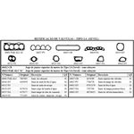 Ficha técnica e caractérísticas do produto 40612pak Kit Retificação Santa Cruz Com Cabeçote Tipo 1.6 (sevel)