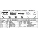 Ficha técnica e caractérísticas do produto 40712pak Kit Retificação Santa Cruz Com Cabeçote Motor Fire 1.0/1.3 16v Palio/siena