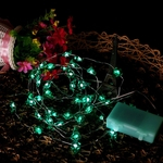 Ficha técnica e caractérísticas do produto 40LED Bateria Cordas Bendable fio de cobre da corda Luz da ¨¢rvore de Natal