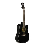 Ficha técnica e caractérísticas do produto 41inch guitarra acústica Cutaway Projeto Fingerboard Guitarra delicado Basswood Musical Instrument