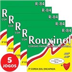 Ficha técnica e caractérísticas do produto 5 Encordoamento Rouxinol P/ Guitarra Elétrica 09 042 R84