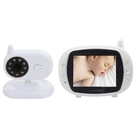 Ficha técnica e caractérísticas do produto 3.5 polegadas 2.4G sem fio Audio Video Baby Monitor Night Vision bidirecional Intercom